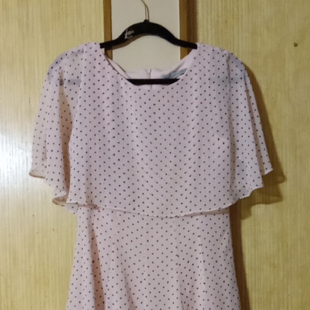 Pink Polka Dot Dress